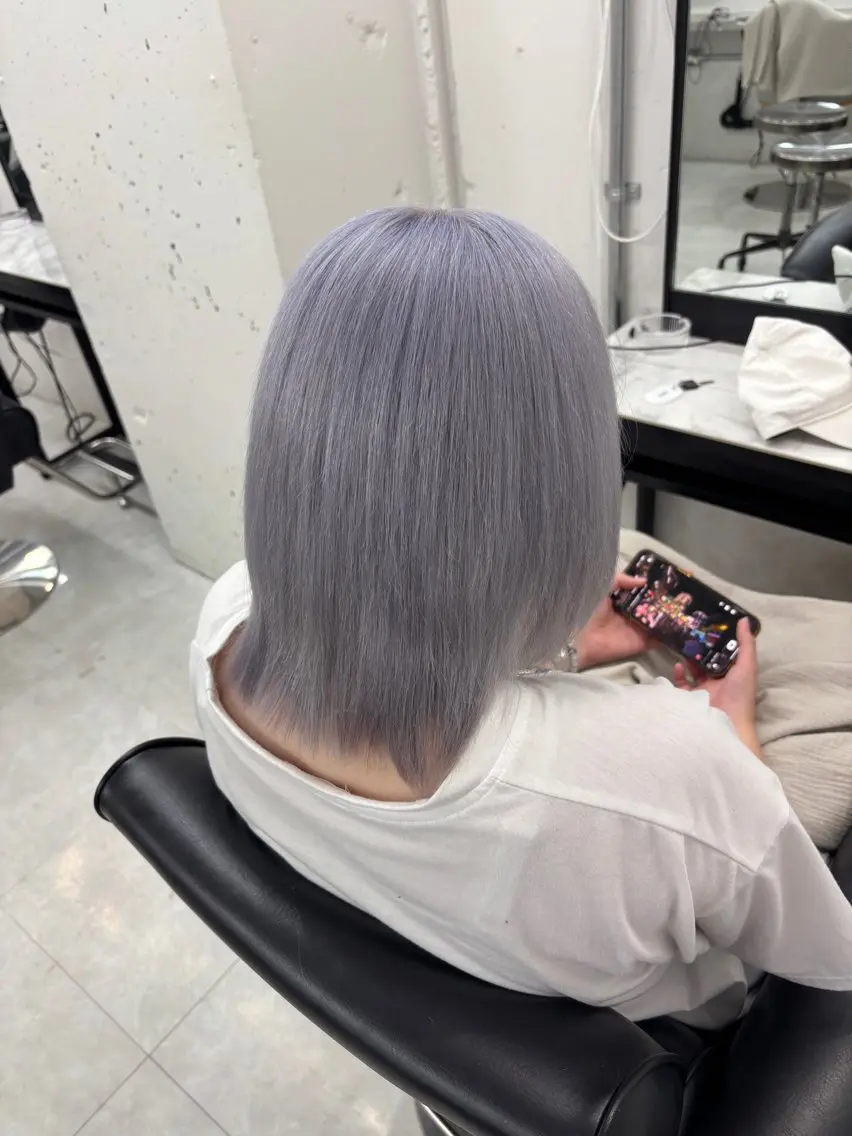 ショート カラー ヘアカラー ブリーチ/エクステ モデル募集中🖤のヘアスタイル