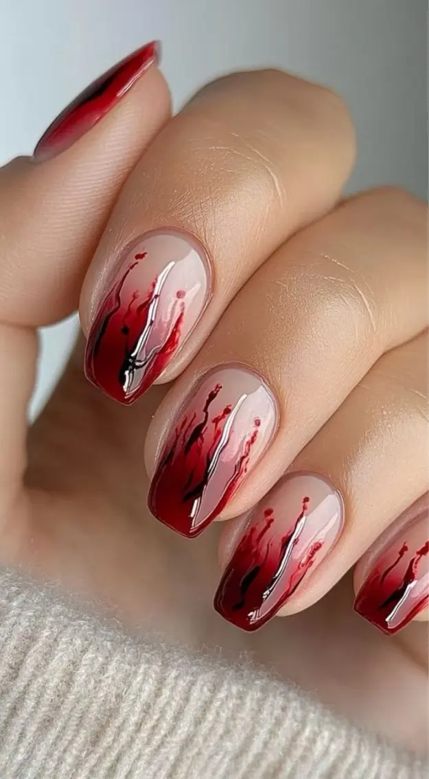 ネイル ハロウィン ハンドネイル MAY NAIL salon高田馬場のネイルデザイン