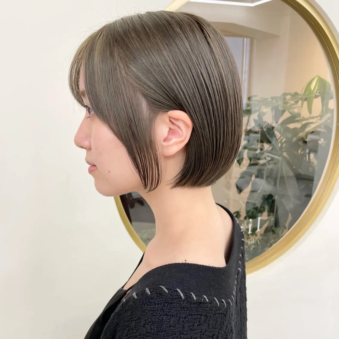 ショート カラー ショートボブ 丸みショート ベージュカラー ボブ ショートヘア ショート・ボブ ・ウルフ✂︎IMAIのヘアスタイル
