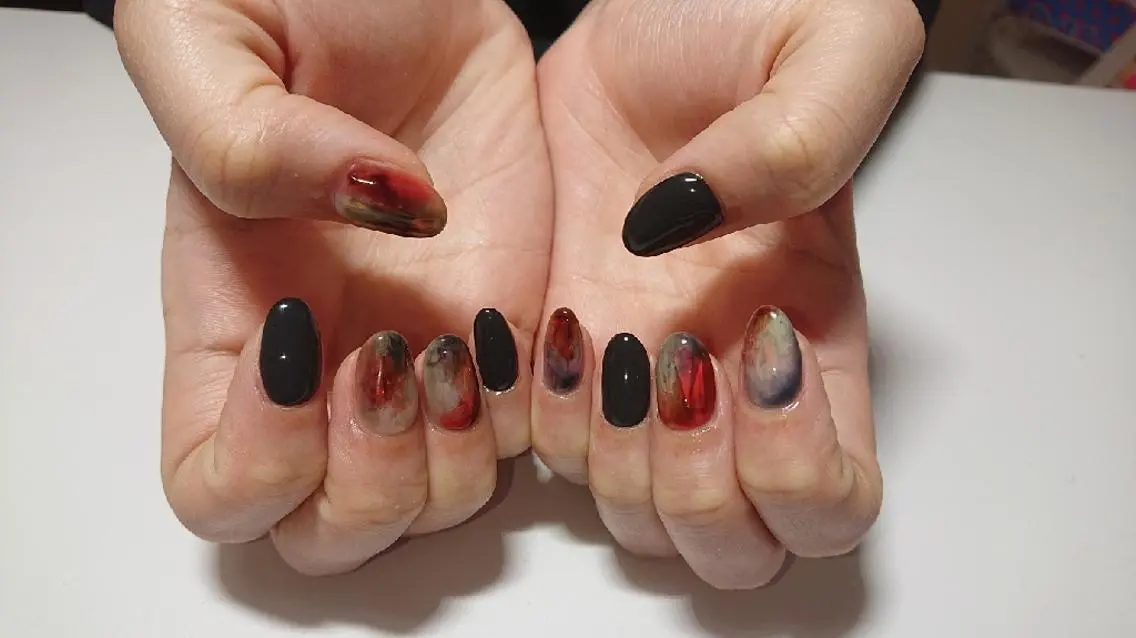 ネイル ニュアンスネイル ハンドネイル JEWEL nailのネイルデザイン