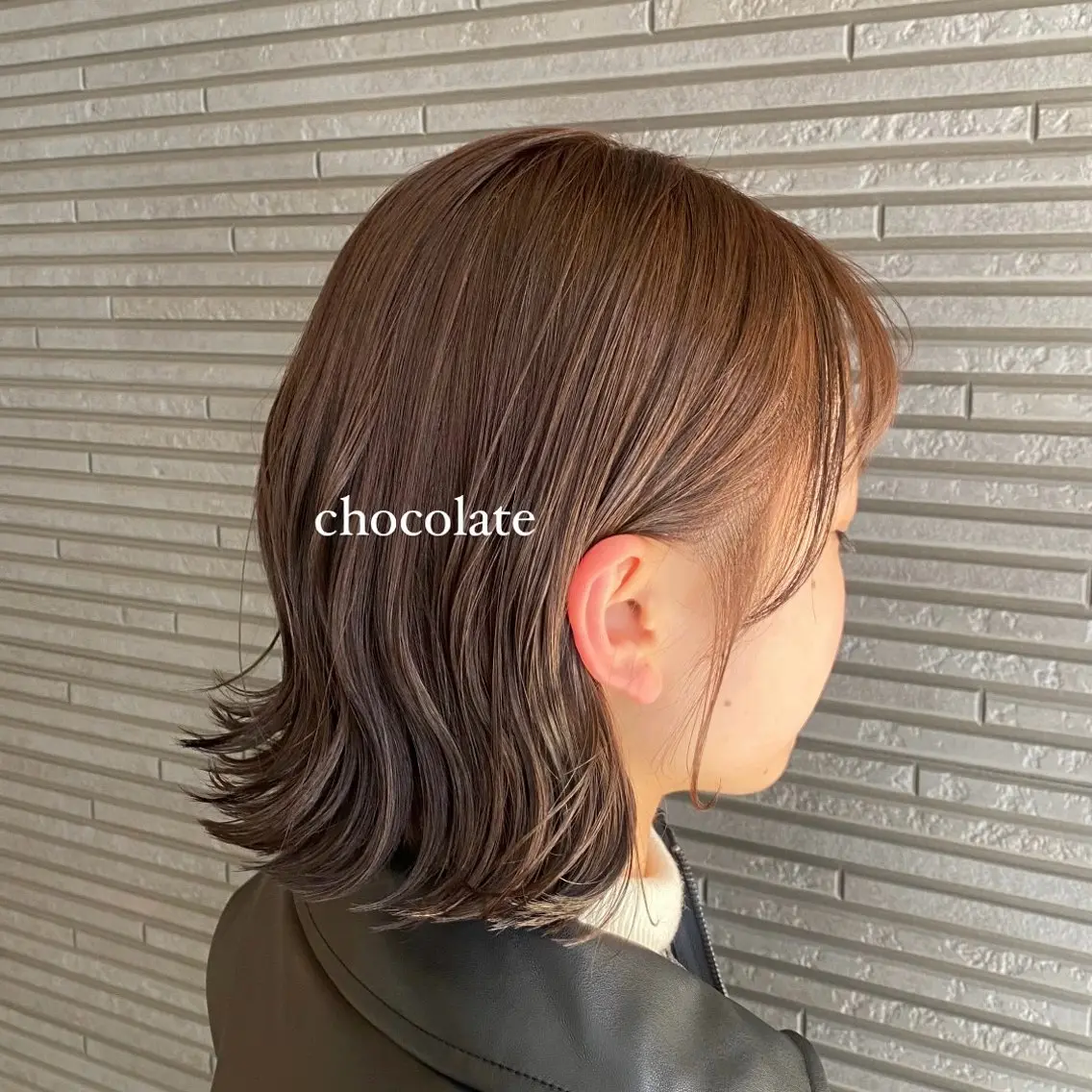 ミディアム カット ヘアカラー 透明感カラー 【問屋町】moe🪿のヘアスタイル