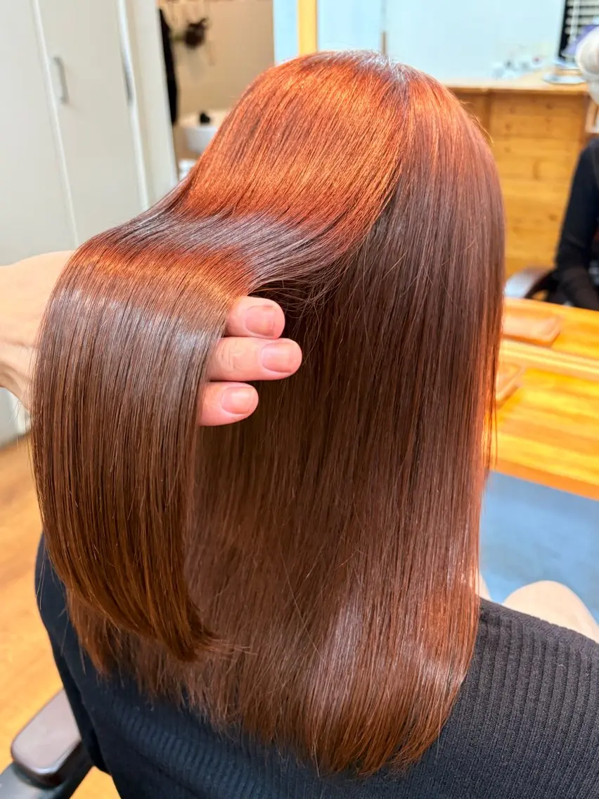 ロング カラー 髙木 優人のヘアスタイル