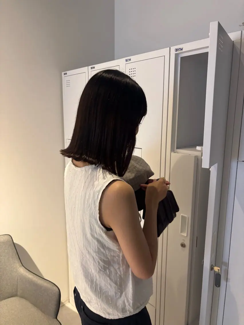 ミディアム 藤井 日向のヘアスタイル