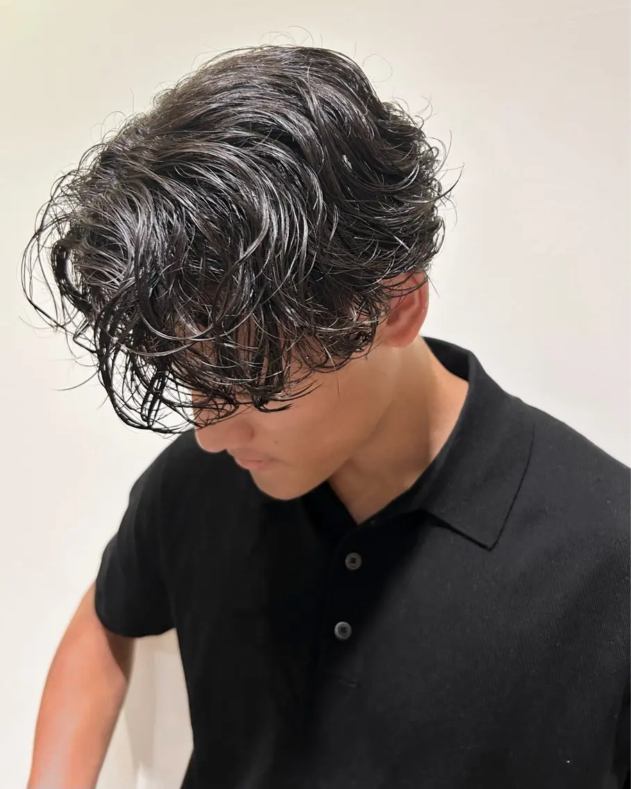 【朝ラク!似合わせパーマ🌀】カットモデル✂︎➕パーマの写真