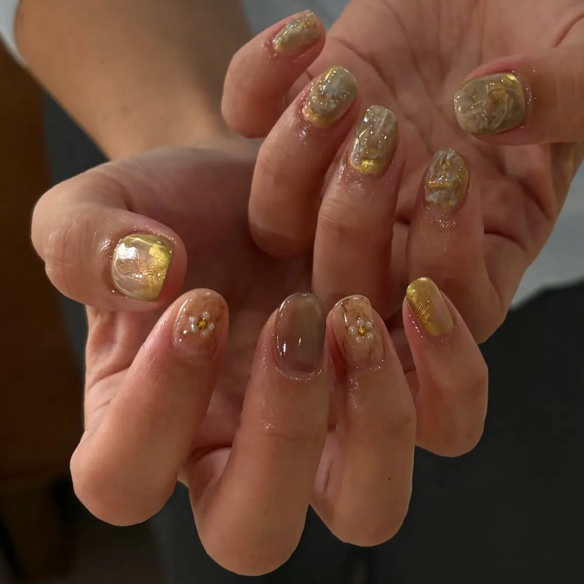 ネイル ニュアンスネイル née moeのネイルデザイン