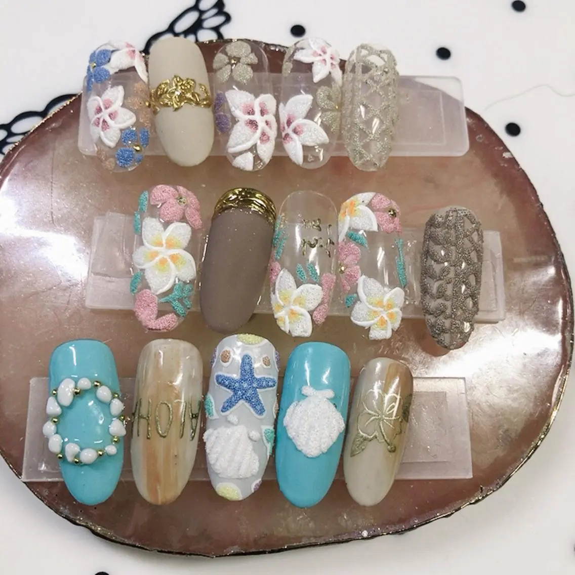 ネイル アートネイル 奥園 良恵のネイルデザイン