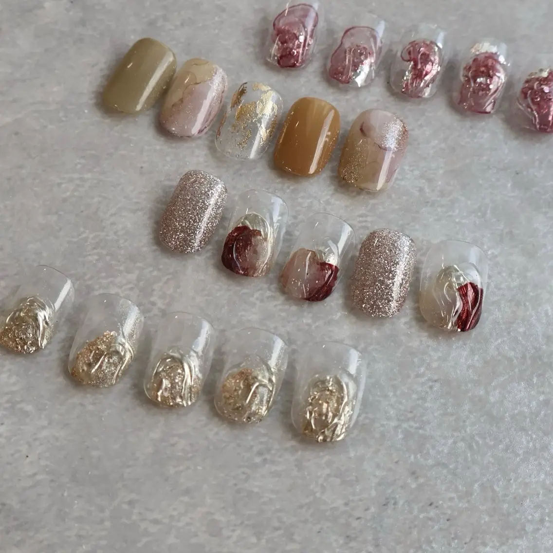 ネイル シンプルネイル tulle【チュール 】✴︎RIHOのネイルデザイン