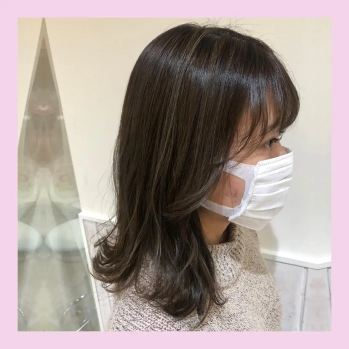 ミディアム カラー カット ヘアカラー 🍒前川 🍒のヘアスタイル
