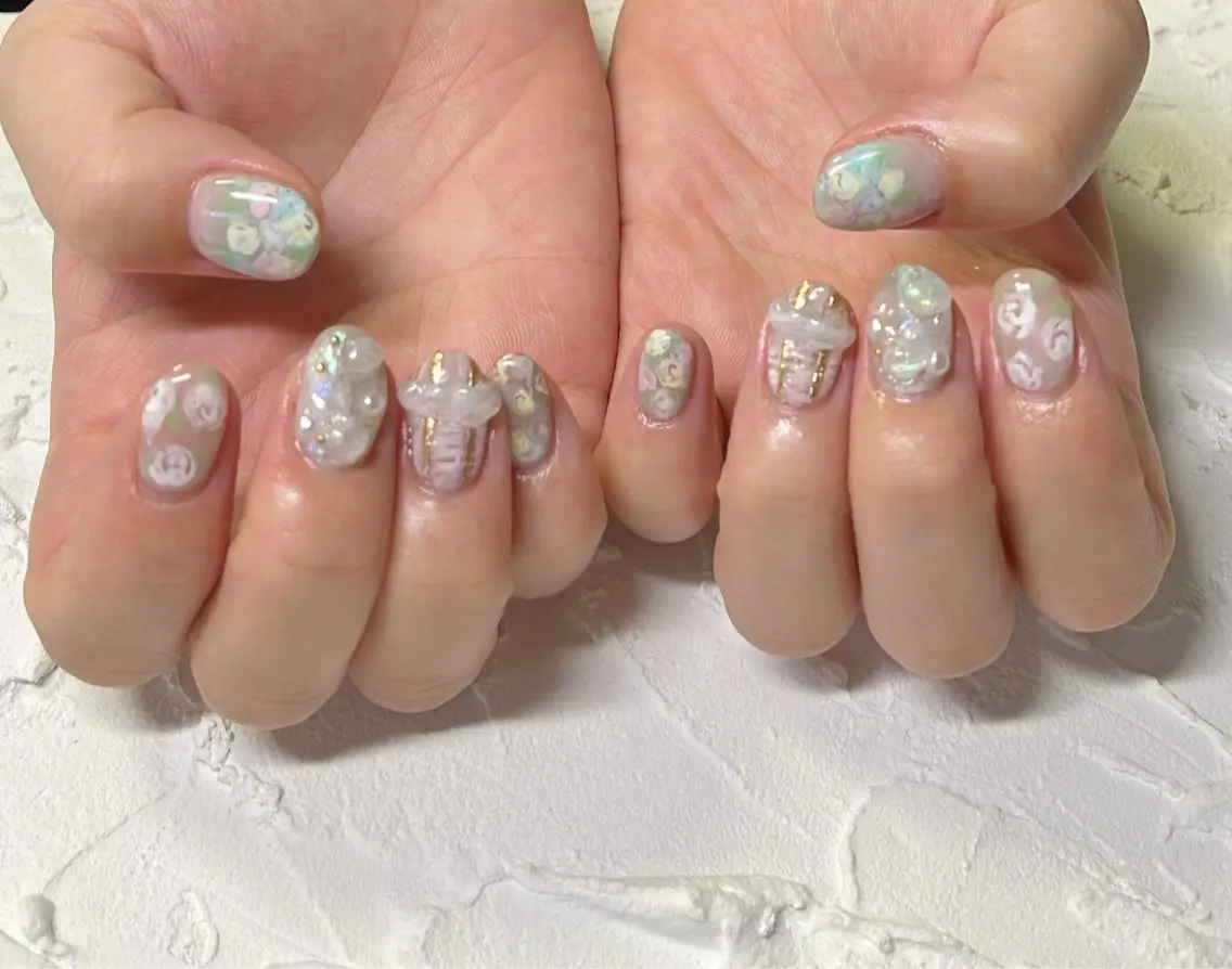 ネイル ハンドネイル Lofi nails ゆきこのネイルデザイン