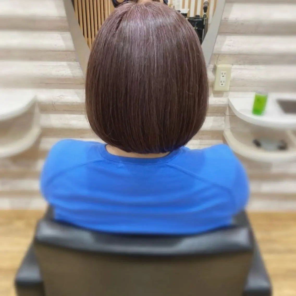 ミディアム カラー 髪質改善 カット トリートメント KON｜ごまかさない 艶。酸熱×精密カットのヘアスタイル