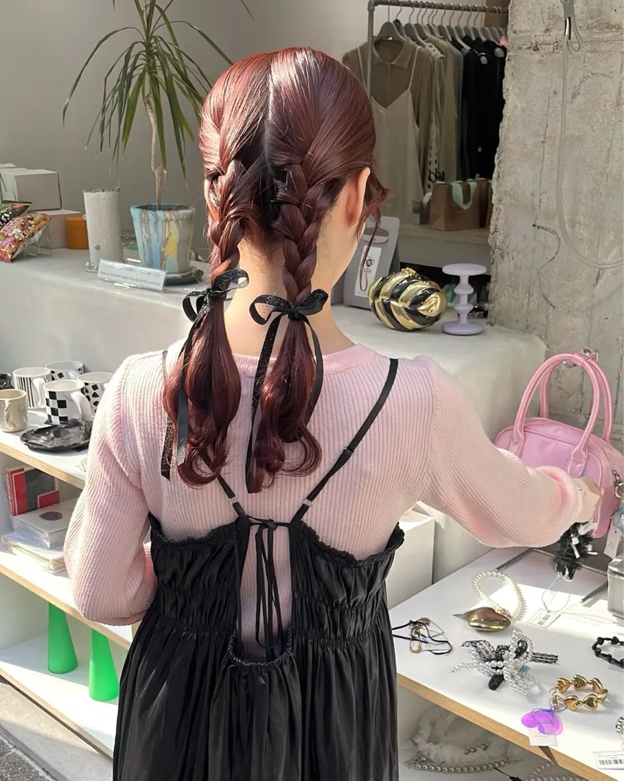 ヘアアレンジ ヘアセット Mila Akariのヘアスタイル