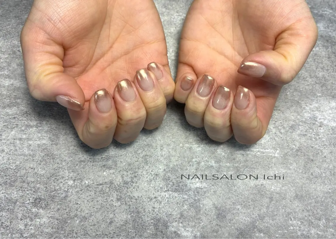 ネイル ミラーネイル ハンドネイル NAILSALON Ichiのネイルデザイン