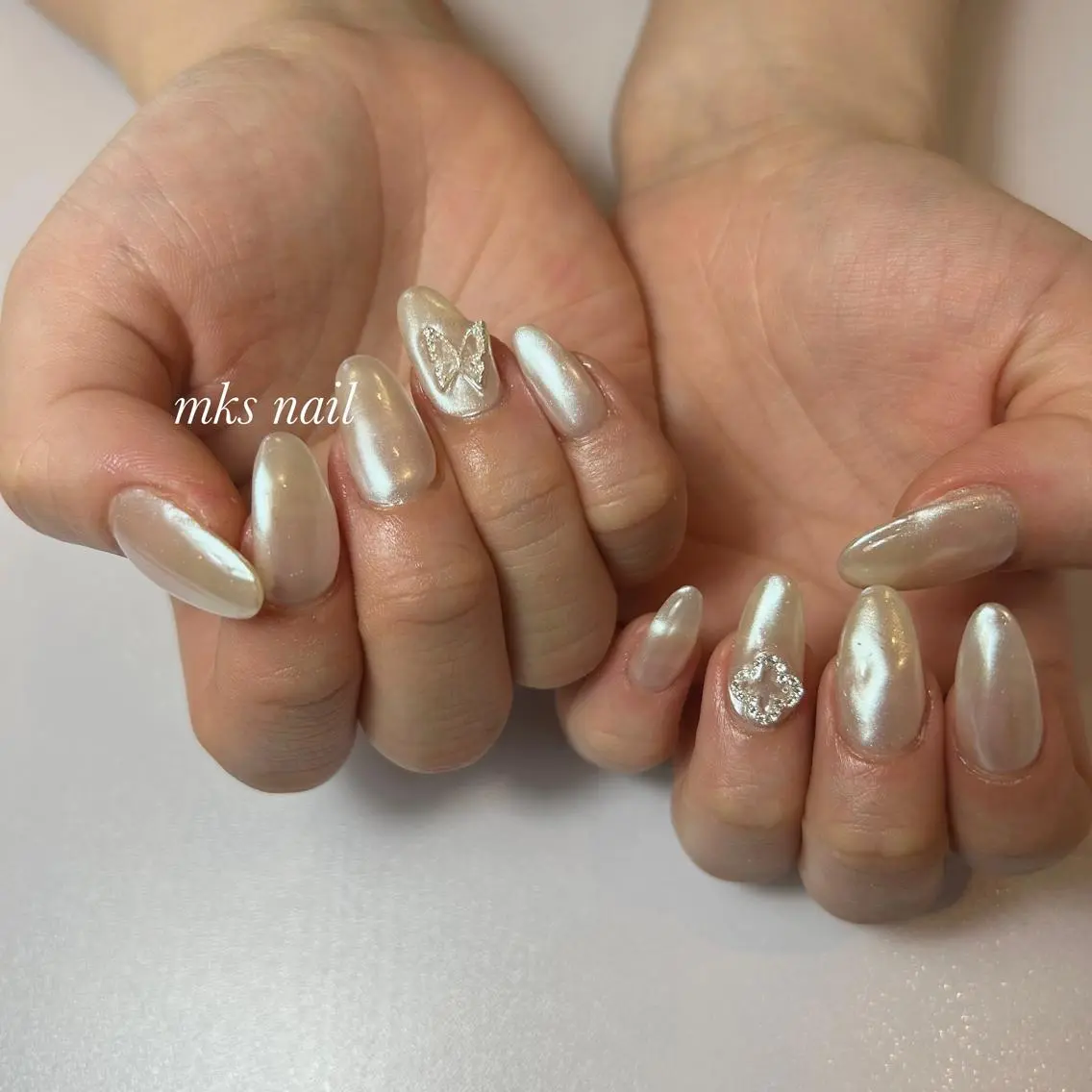 ネイル mks＊nail //  枚方長尾のネイルデザイン