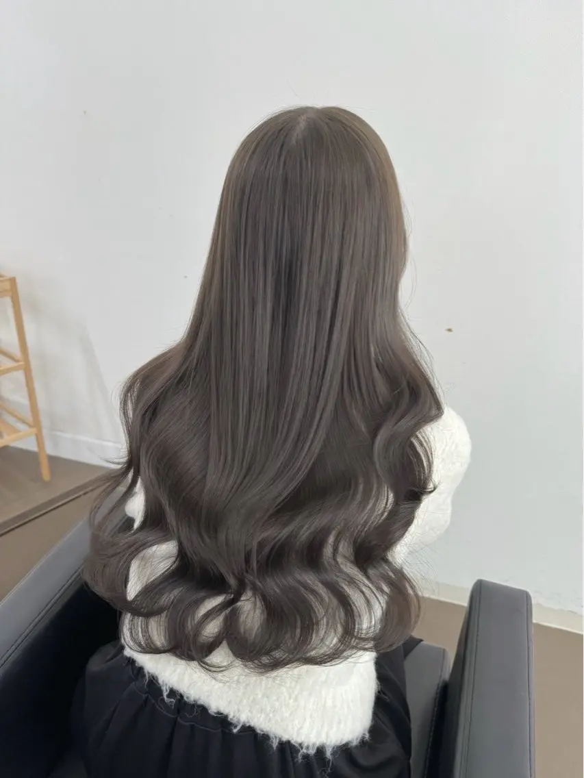 ロング ヘアカラー トリートメント しゅういち/赤み消し カラー特化のヘアスタイル
