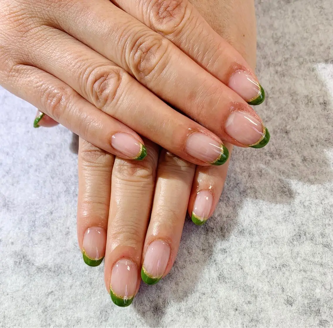 ネイル フレンチネイル Laure‘a MARIのネイルデザイン