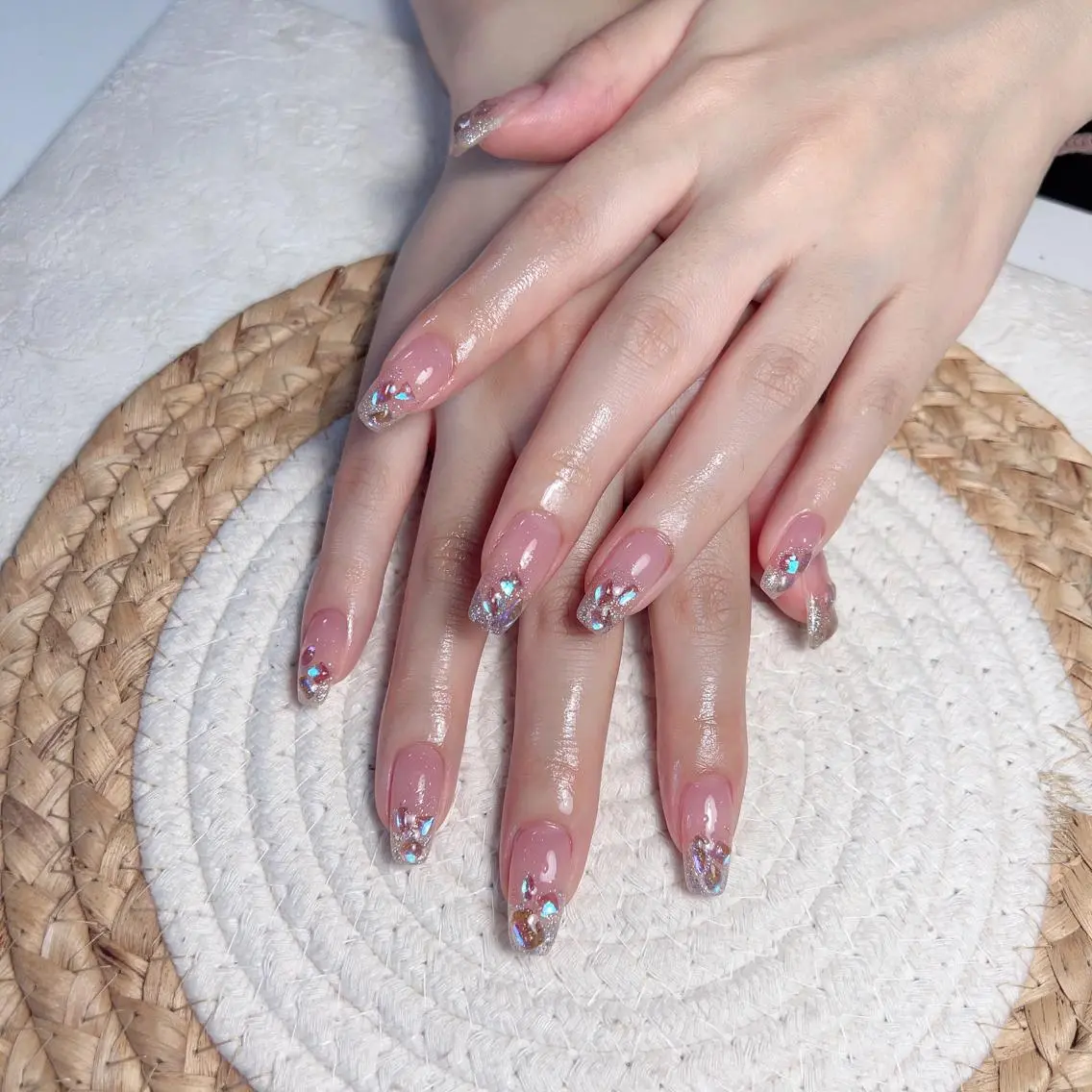 ネイル ハンドネイル M 🌷Nail 長さだし専門店のネイルデザイン