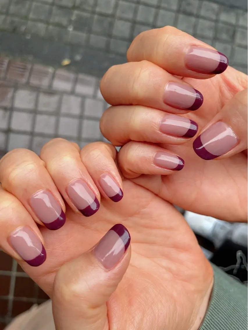 ネイル フレンチネイル Sasa ✿のネイルデザイン