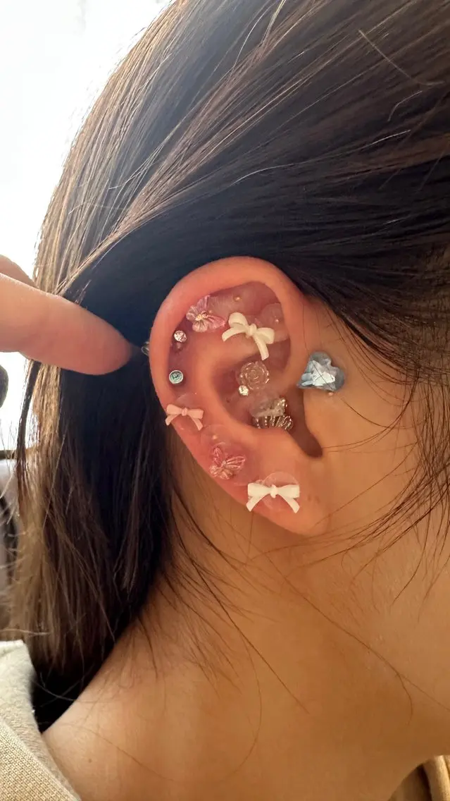 👂💎🪸耳ツボジュエリー👂💎✨🪸の写真
