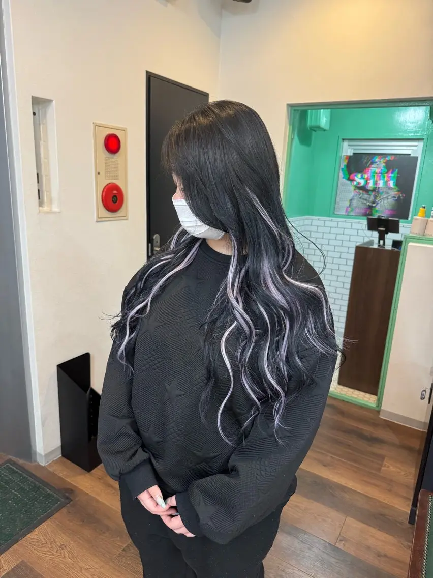 ロング エクステ エクステ ハイトーン🎀 MIYU💖のヘアスタイル