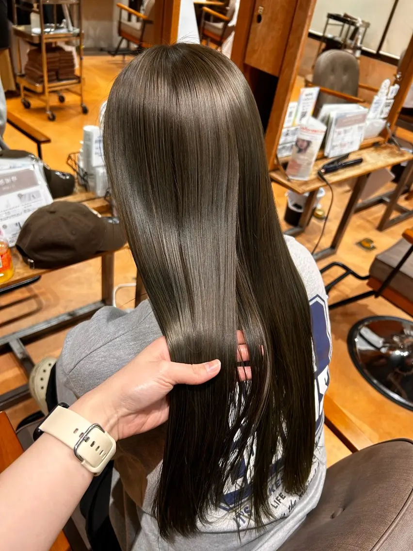 暖色☀️寒色🫐カラーモデル様募集‼️【- ̗̀⚠︎ ̖́-ブリーチなしワンカラー】の写真