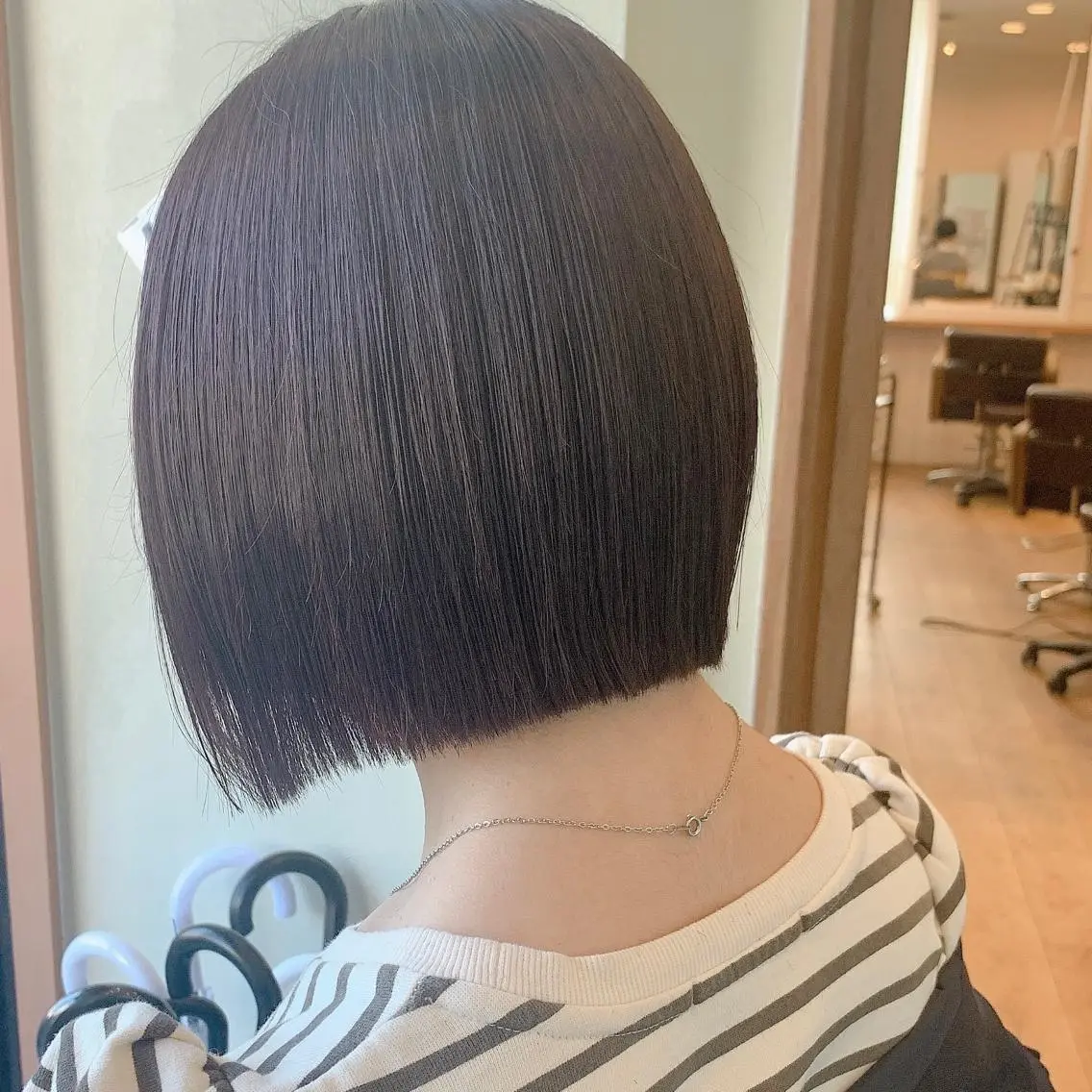 ショート カラー カット ヘアカラー トリートメント NUMBER_ ユイナのヘアスタイル