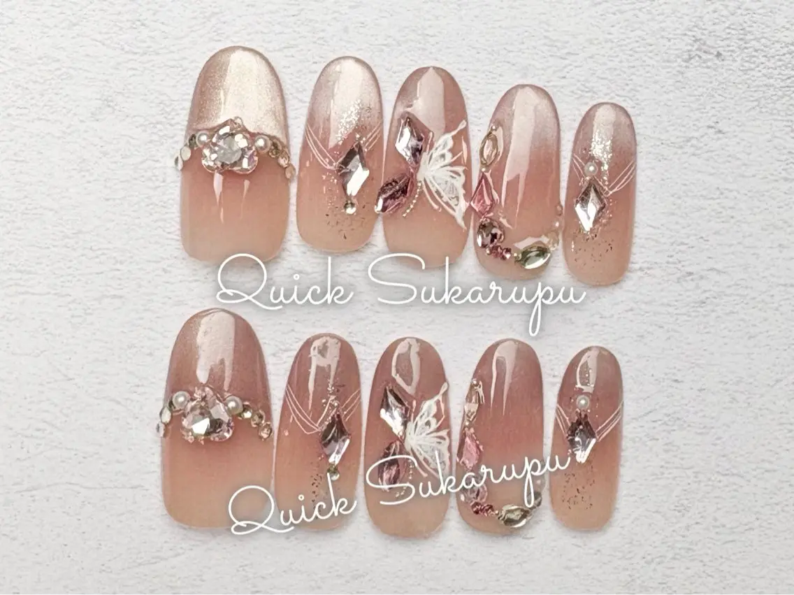 ネイル ハンドネイル Quick Sukarupu新宿のネイルデザイン