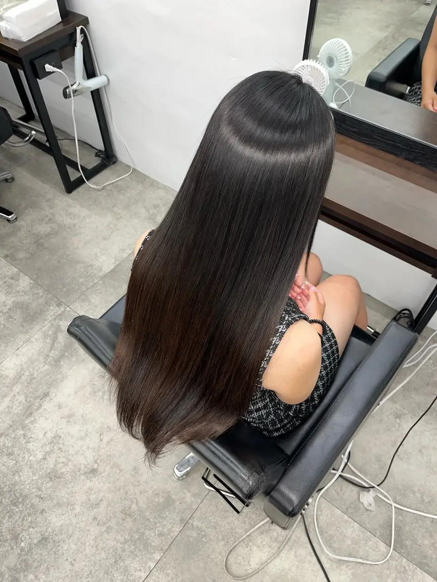 ロング 縮毛矯正/髪質改善 /艶髪特化/こうめいのヘアスタイル