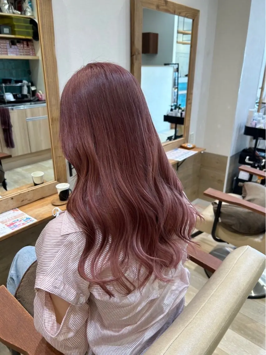 ロング カラー 暖色/ダブルカラー 💜 Sena 🫧のヘアスタイル