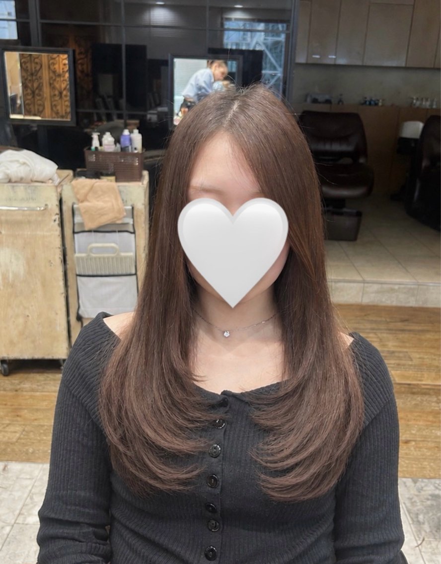 ロング レイヤーカット /アレンジ和田茉日琉のヘアスタイル
