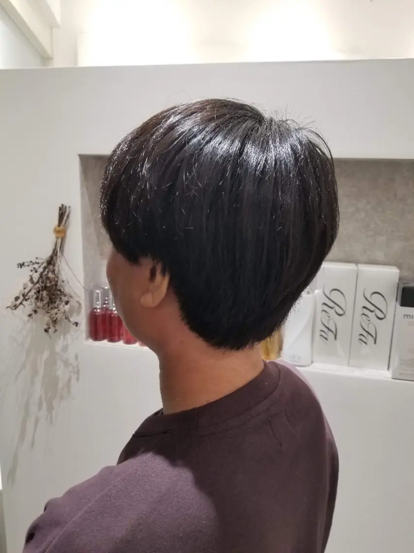 メンズ ショート 森下 栞奈のヘアスタイル