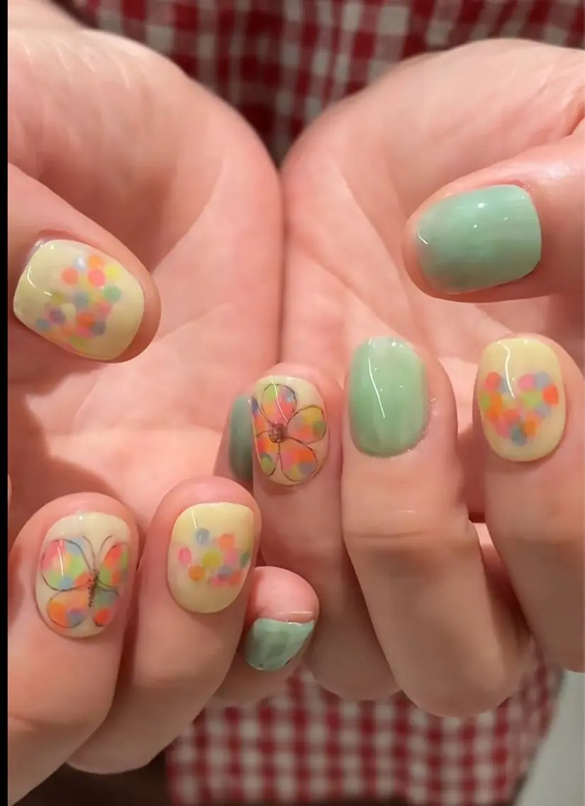 ネイル ハンドネイル 33 nail salon 徳山里美のネイルデザイン