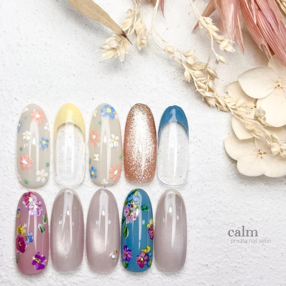 ネイル ハンドネイル calm 〔ｶｰﾑ〕のネイルデザイン