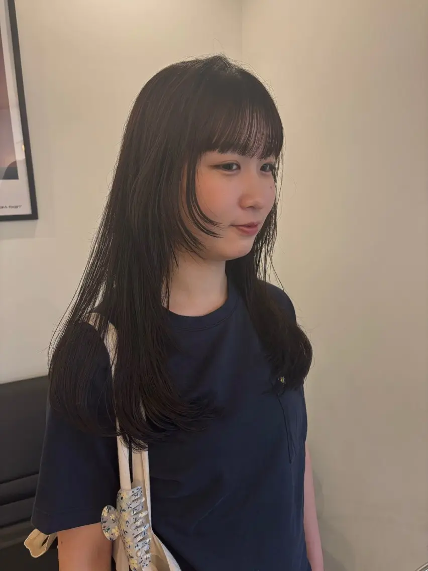 ロング 牧野 花夏のヘアスタイル