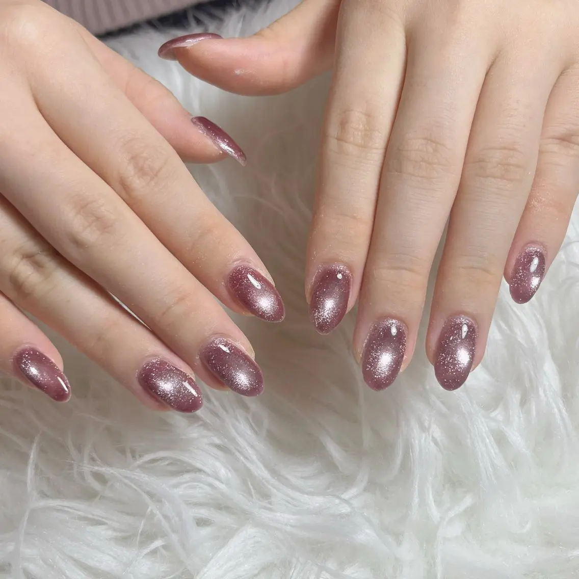 ネイル マグネットネイル ハンドネイル LAVISH sakiのネイルデザイン