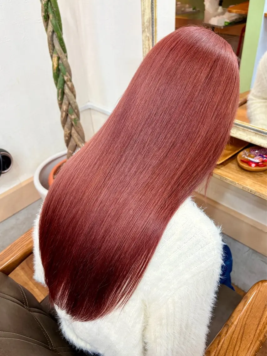 ロング カラー ブリーチ 髙木 優人のヘアスタイル