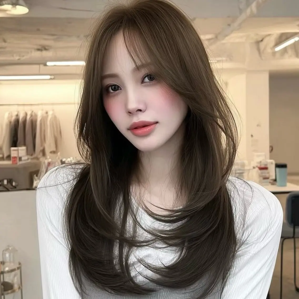 似合わせカット+うる艶カラー+TR💇🏽♀️🫧の写真