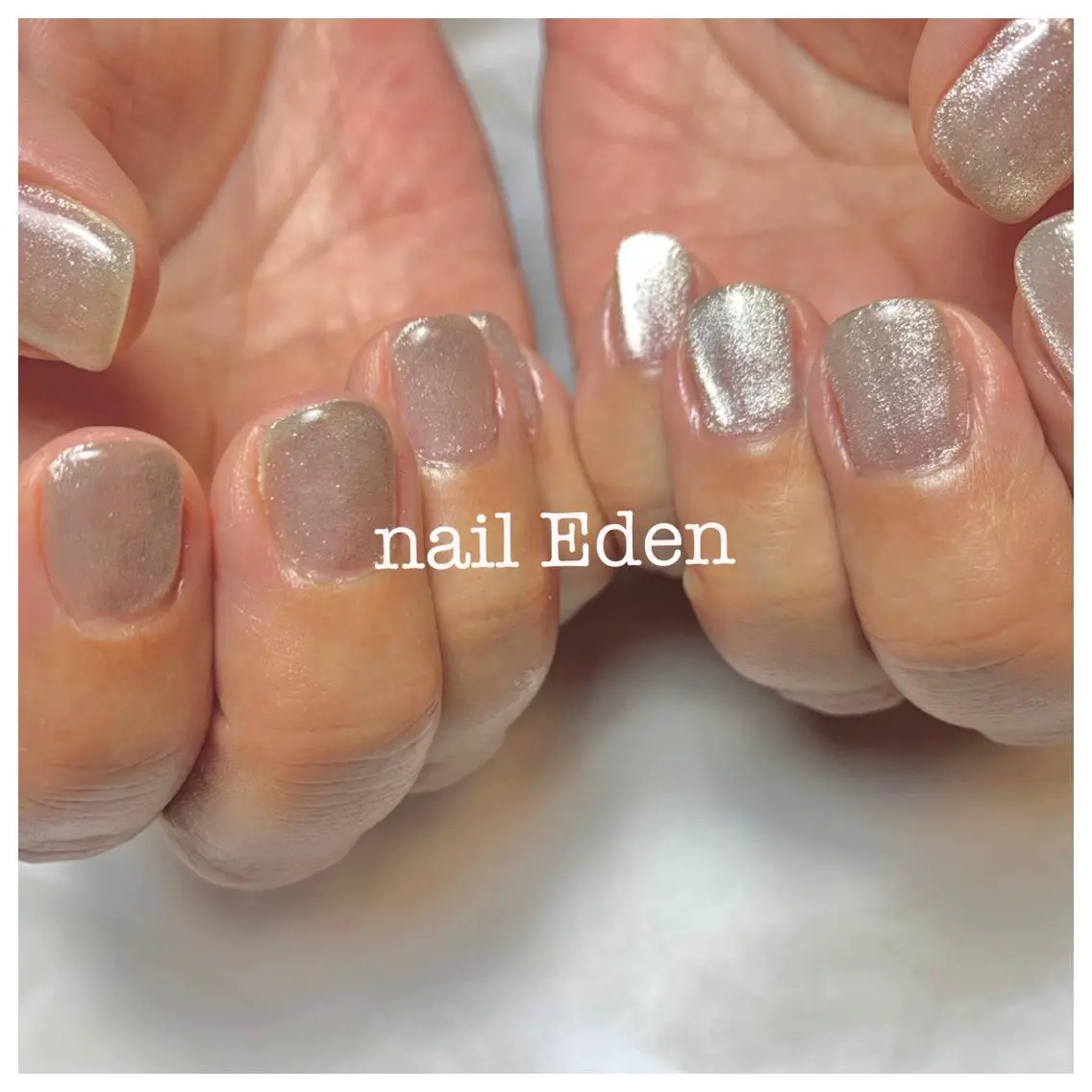 ネイル マグネットネイル Eden ♾️のネイルデザイン
