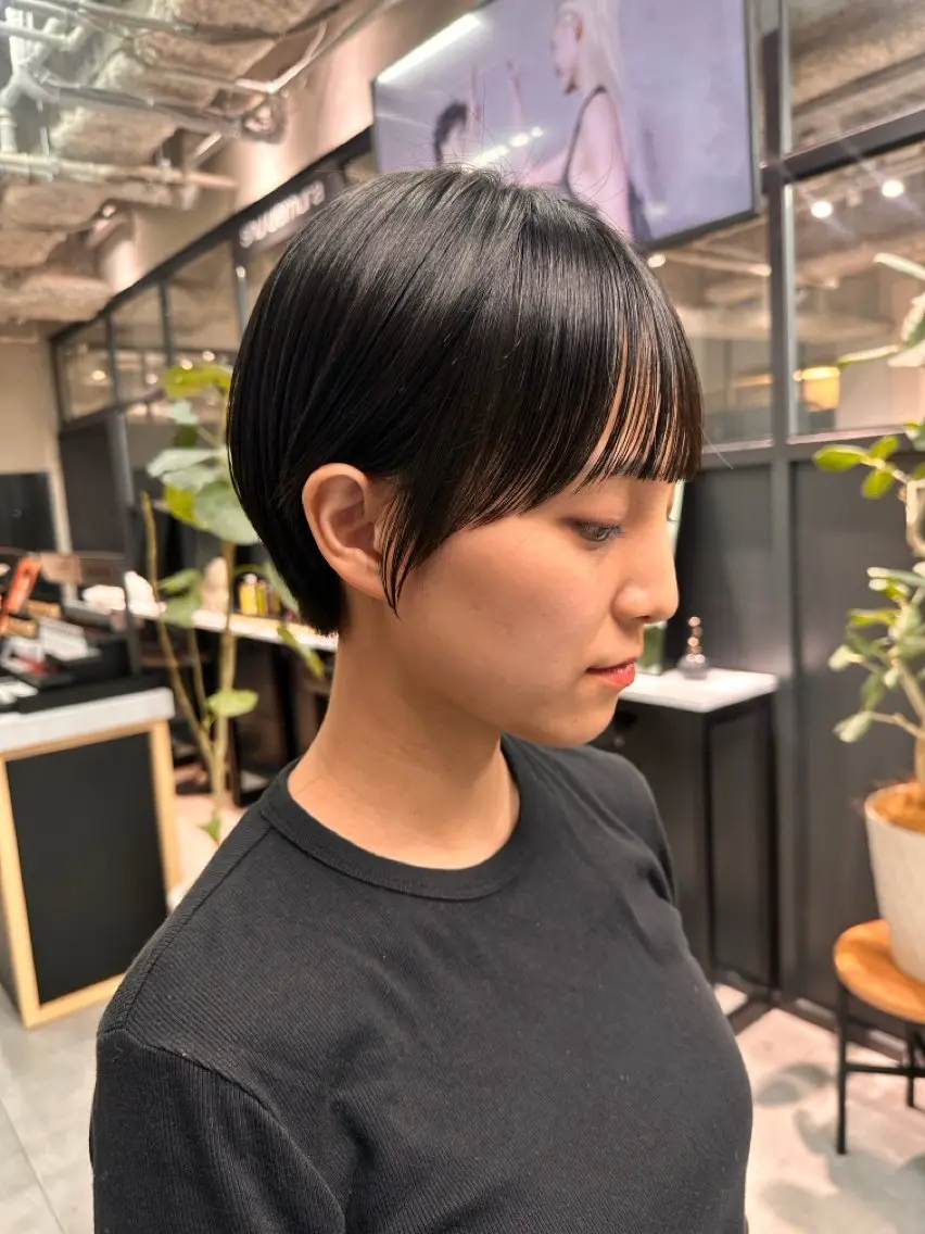 ショート ショート特化 /銀座/シンヤのヘアスタイル