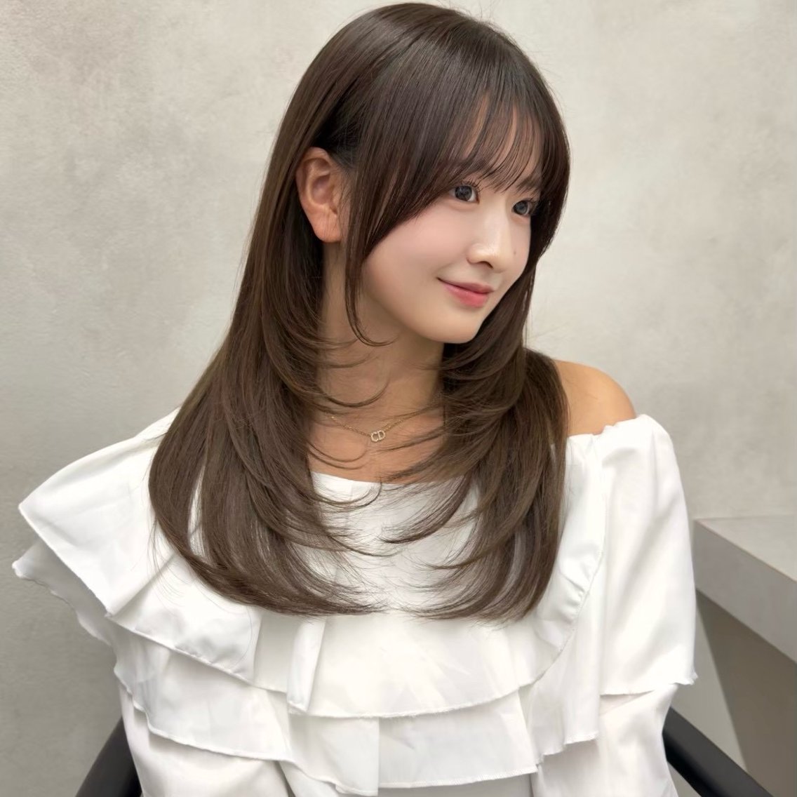ロング カラー カット ヘアカラー トリートメント 垢抜けダブルカラー/ ボブ AYAKAのヘアスタイル