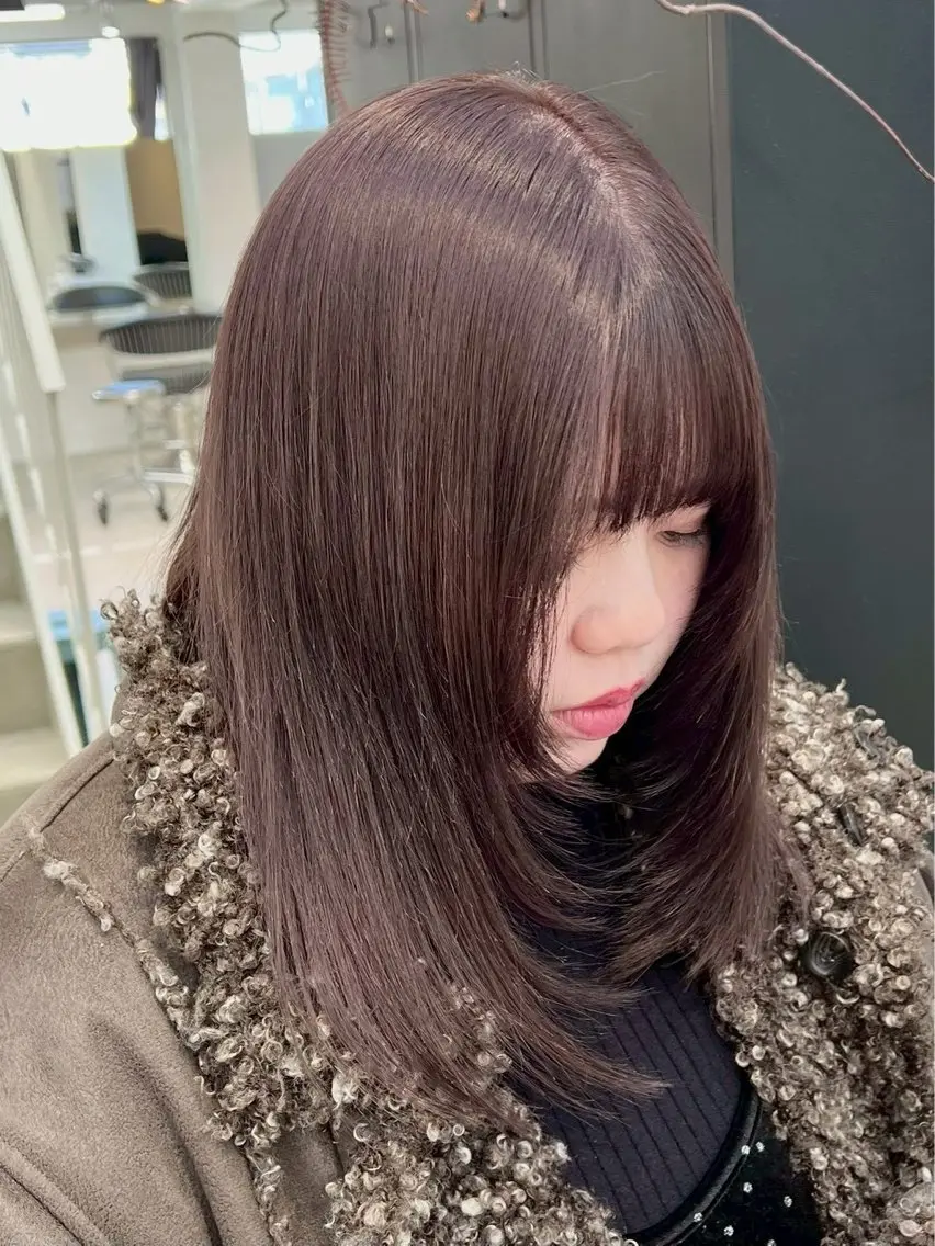 ロング カラー ヘアカラー ブリーチ・ダブルカラ ー🪐✩serenaのヘアスタイル