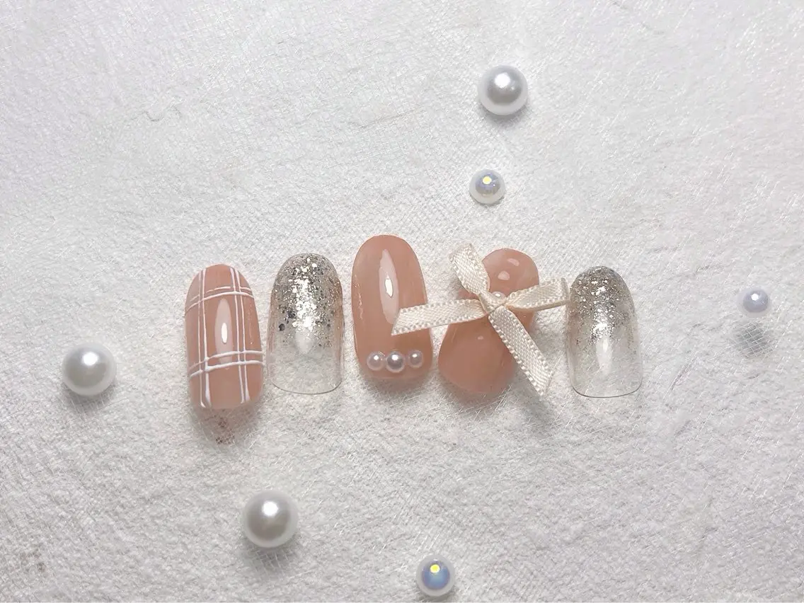 ネイル フットネイル ジェルネイル パラジェル 春ネイル ワンホンネイル ハンドネイル kiki nail &brow二子玉川のネイルデザイン