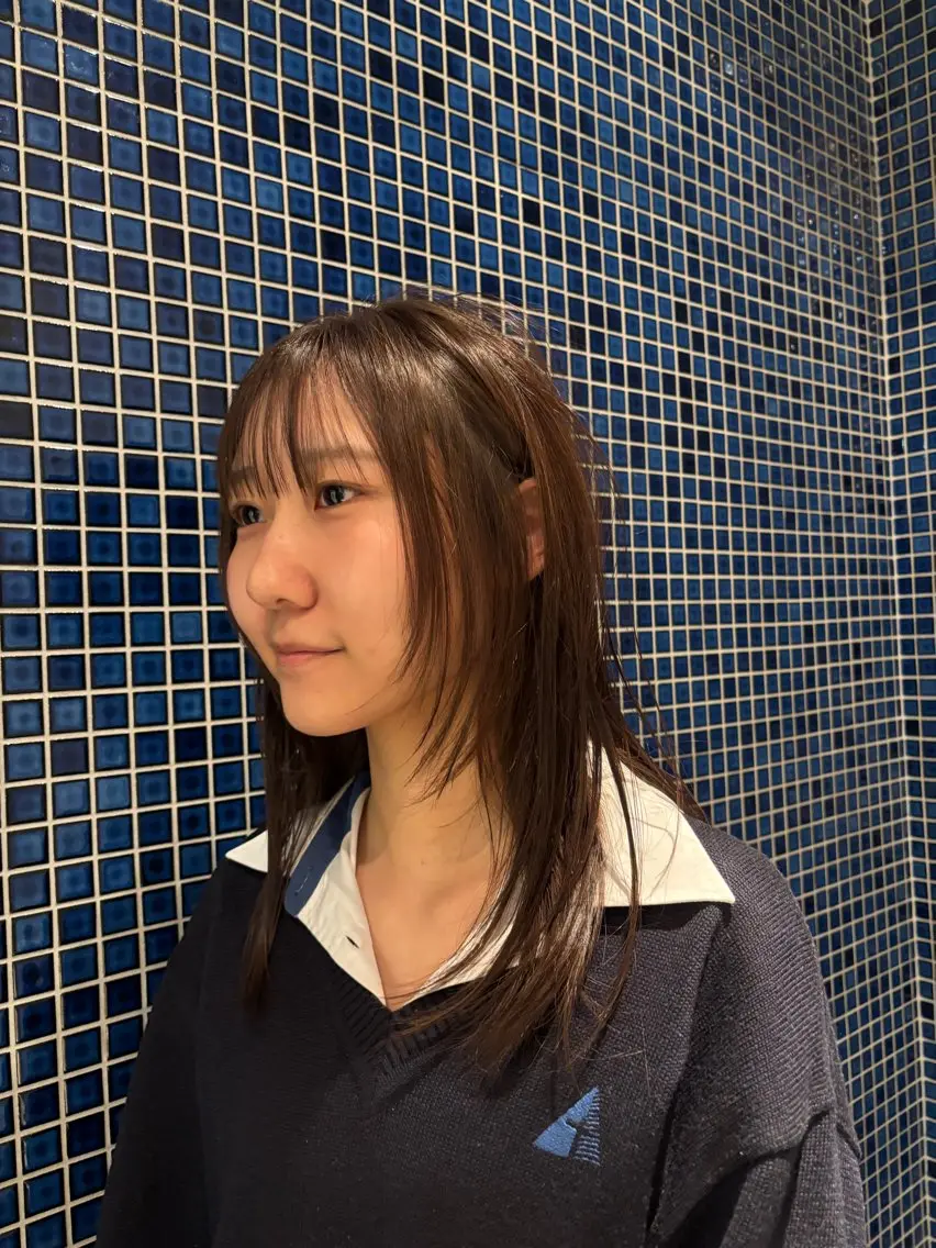 カラー ヘアカラー 舩橋 壱誠のヘアスタイル