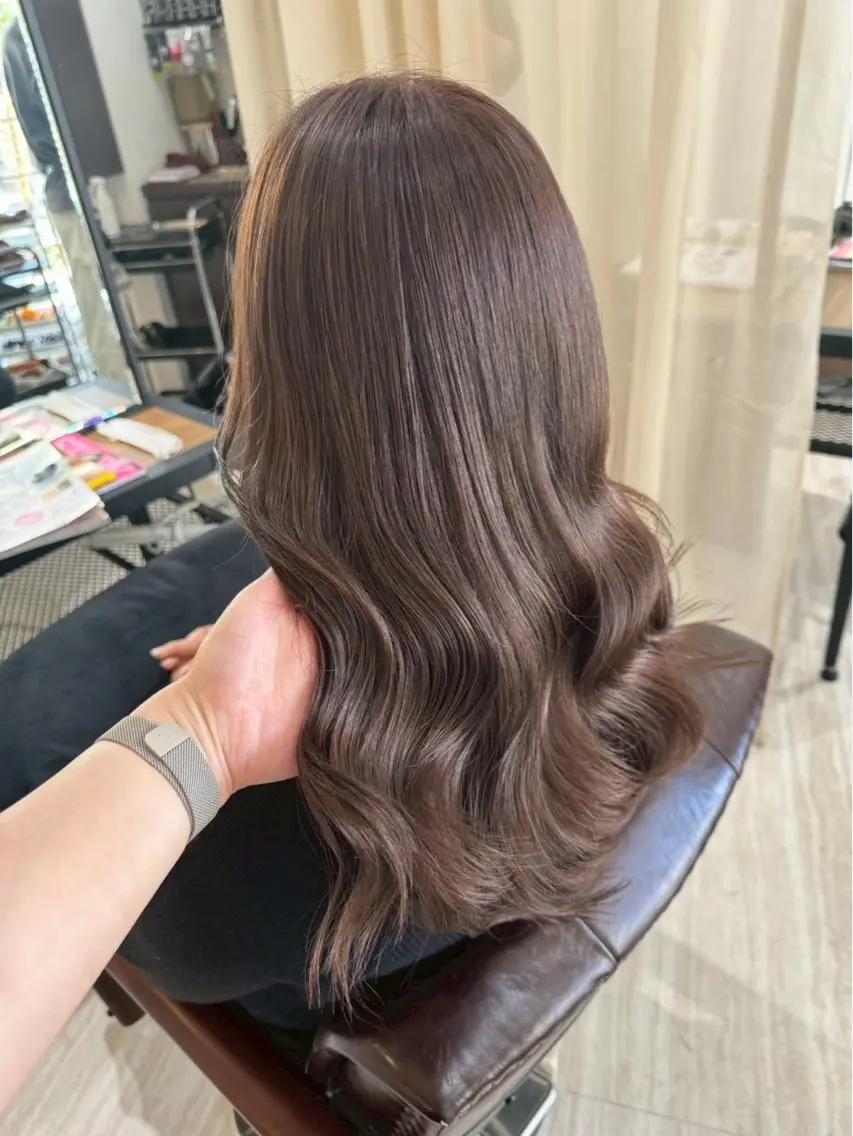 人気No.2🥈】カット＋髪質改善ワンカラー＋高濃度コアミートリートメント✨️✨️の写真
