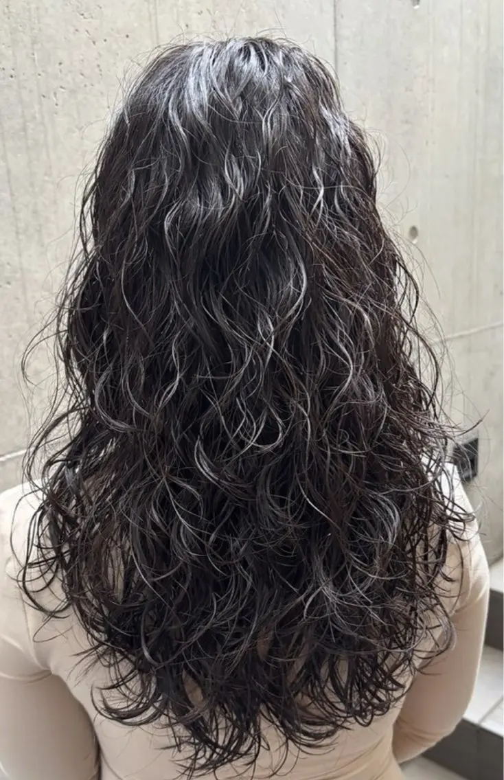 パーマ パーマ トリートメント 華Hanaプロカラー ヘアカラー専門店のヘアスタイル