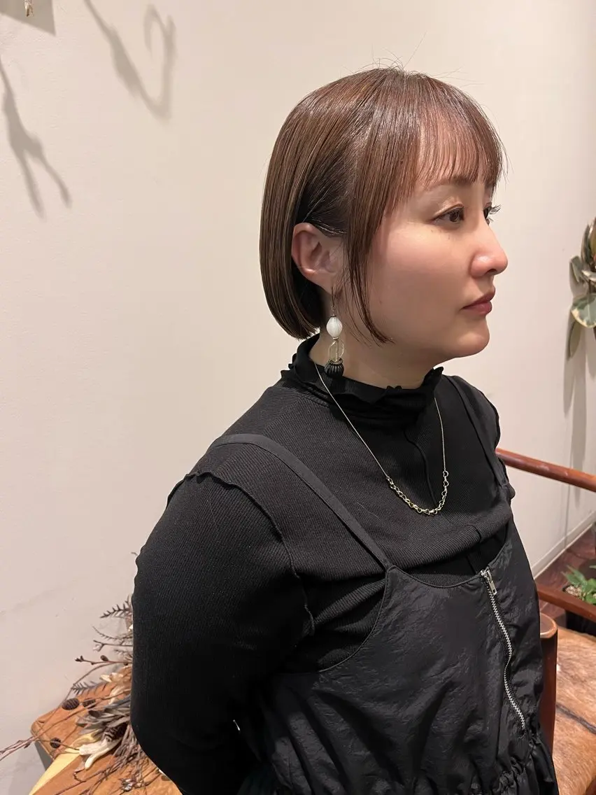 ショート ヘアカラー sizuk natsukiのヘアスタイル