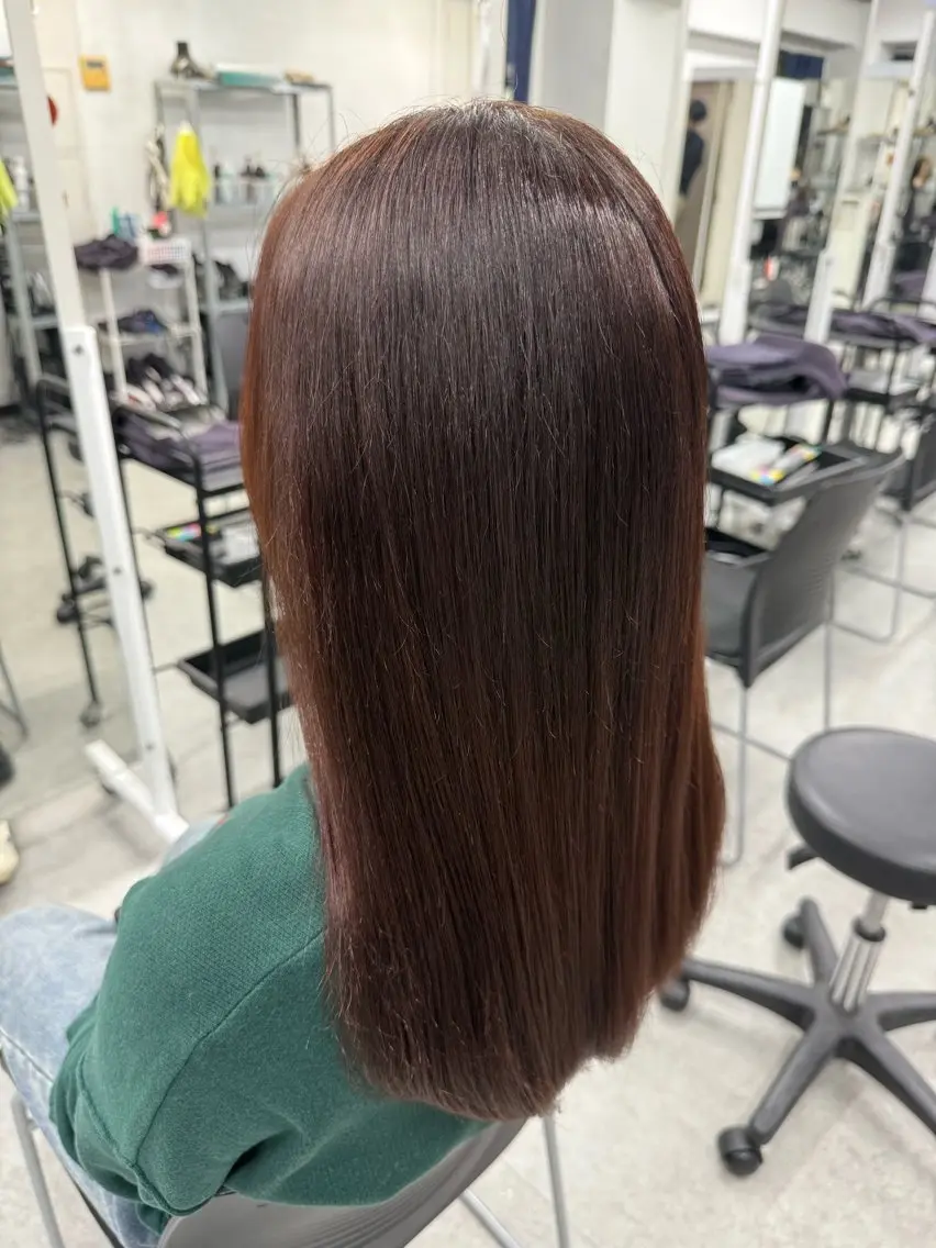 ロング カラー mao⭐️ 透明感カラー‎⭐️のヘアスタイル