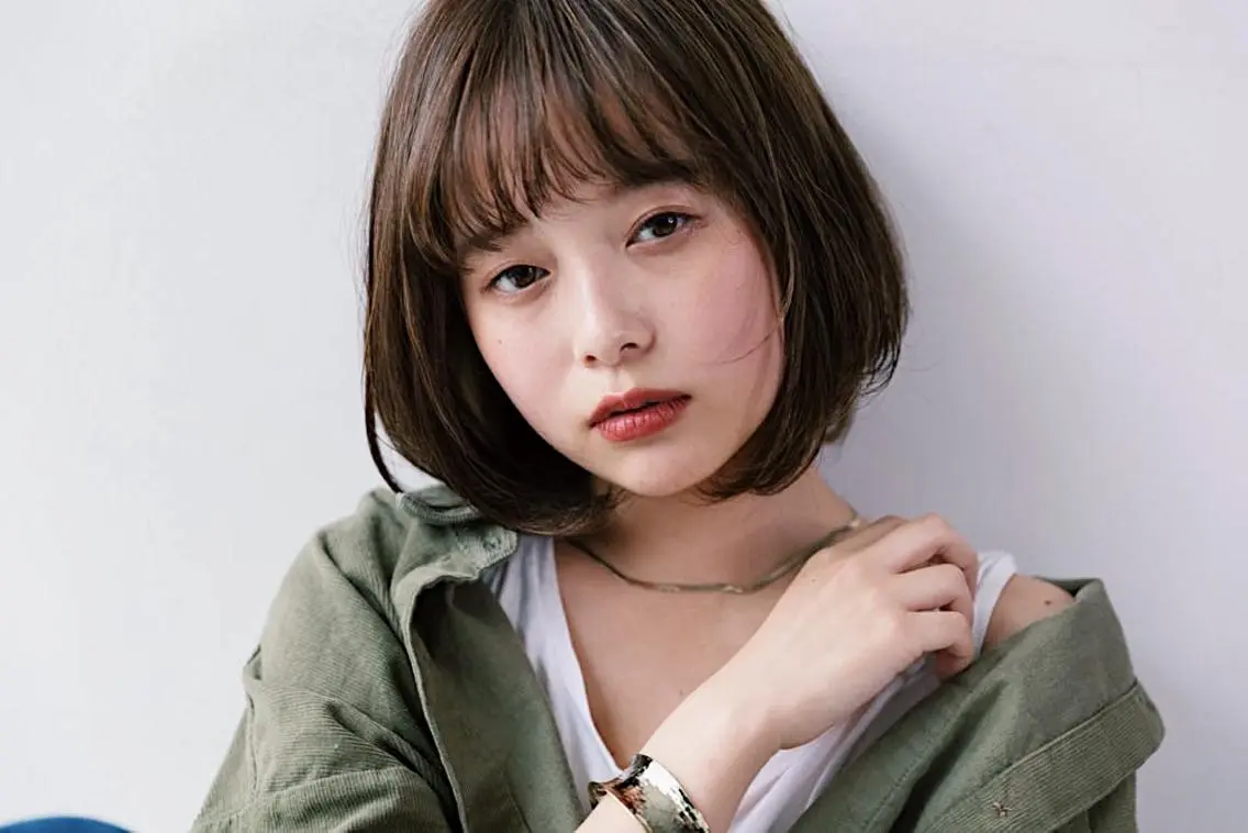 ショート ボブ 中垣 南のヘアスタイル