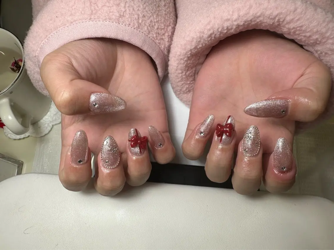 ネイル 長さ出し マグネットネイル ハンドネイル ハンドケア LYYM Salon Miraのネイルデザイン