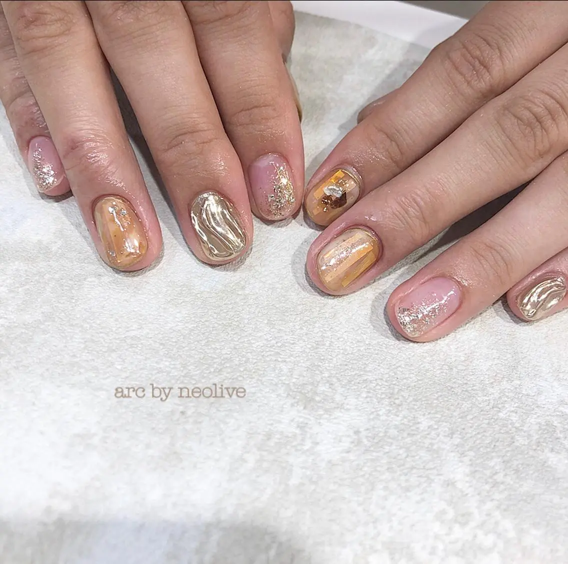ネイル ニュアンスネイル rina eye&nailのマツエク・マツパデザイン