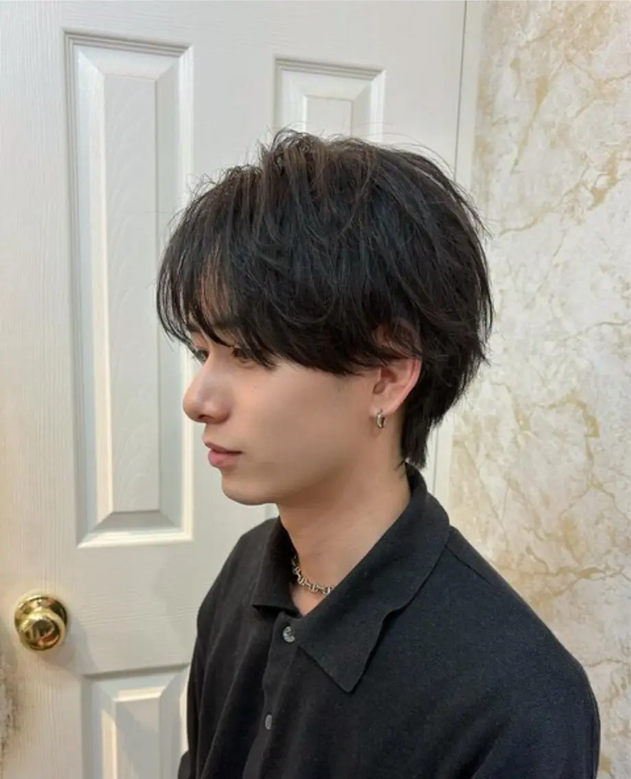 【メンズカット＋カラー】似合わせメンズカット＋艶カラー＋卵殻膜トリートメント✨の写真